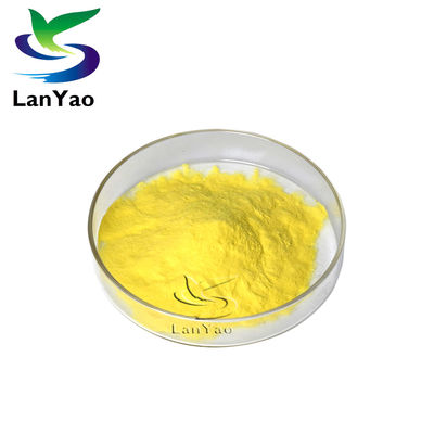 Bubuk kuning Poly Aluminium Chloride 30% PAC Kimia Dosing Pengolahan air Flocculation dalam pengolahan air
