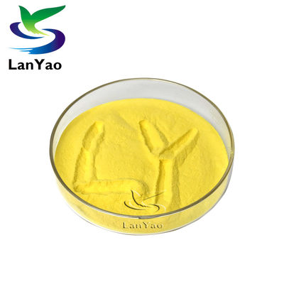 Bubuk kuning Poly Aluminium Chloride 30% PAC Kimia Dosing Pengolahan air Flocculation dalam pengolahan air