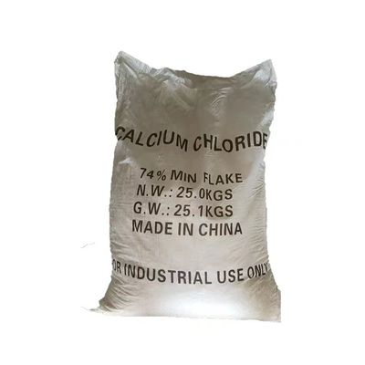 CAS 10043-52-4 Bubuk Kalsium Klorida Untuk Minyak Pengering Diajukan Dengan Sertifikasi MSDS SGS