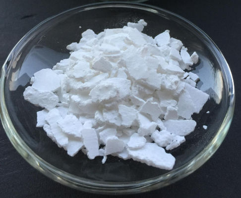 Serpihan Kalsium Klorida Kelas Industri / Pakan Cacl2 Putih 10043-52-4 74% 25kg