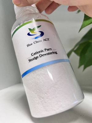 Cationic Polyacrylamide CPAM Sludge Dewatering Pengolahan Air Minum Flokulan Kimia