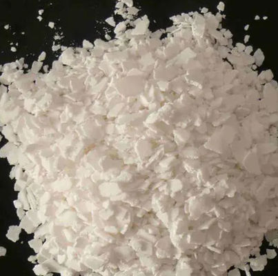 Bahan Kimia Pengolahan Air Serpihan Bubuk Kalsium Klorida Dihidrat 74% Canggih Industri Tanaman