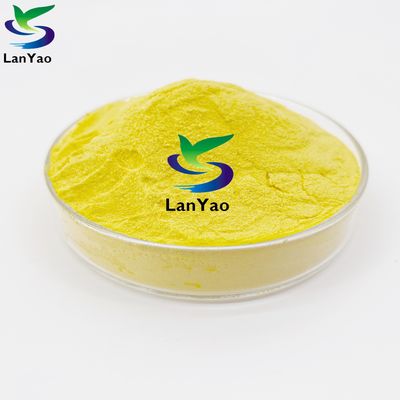 Bubuk Kuning Polyaluminium Chloride Cas 1327 41 9 Pengolahan Air PAC Untuk Pengolahan Air Limbah Industri