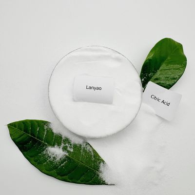 Kemurnian Tinggi 99,5% Granula Putih Asam Sitrat Bubuk Asam Anhydrous Agen Aroma Dengan 25kg Bag