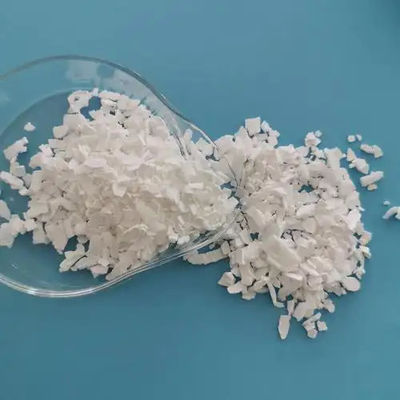 Bubuk kalsium klorida kelas industri dengan higroskopisitas dan kepadatan 2,15 G/cm3